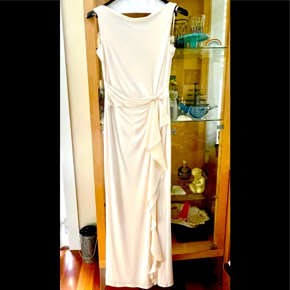 Wedding Dream Lauren Ralph Lauren Silk Blend Evening 10 NWOT